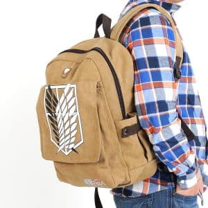 Attack on Titan Backpack Survey Corps Bag Shut Up And Take My Yen : Anime & Gaming Merchandise