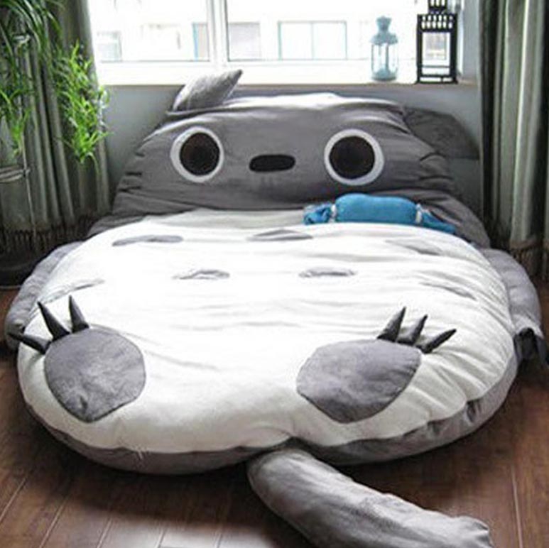 giant totoro bed shut up and take my yen totoro bed sheet