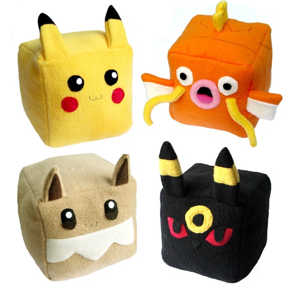 Pokemon Cube Plushie Shut Up And Take My Yen : Anime & Gaming Merchandise