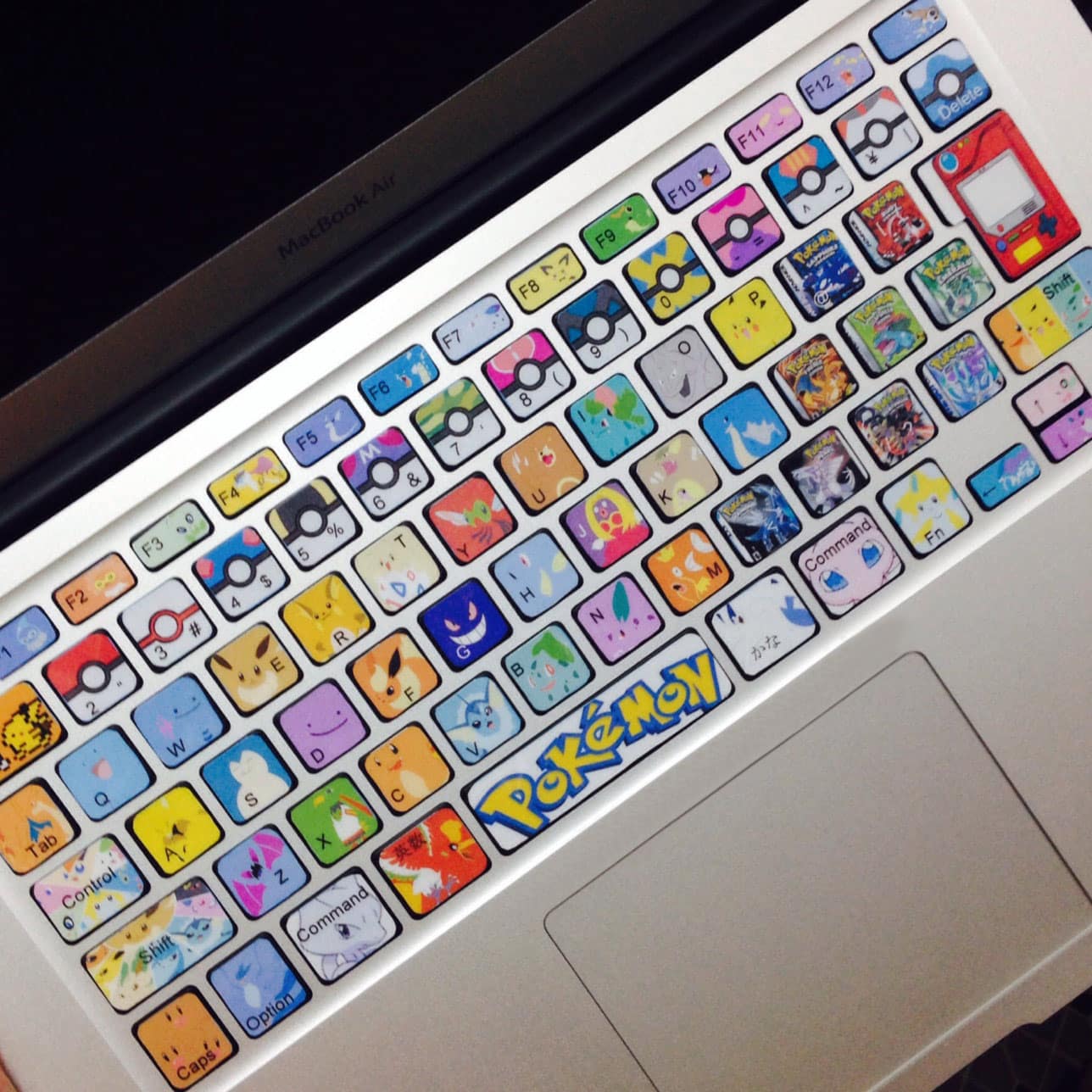 Pokemon Keyboard Stickers Mac Decals Shut Up And Take My Yen : Anime & Gaming Merchandise