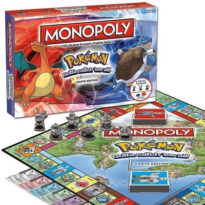 Pokemon Monopoly Edition Shut Up And Take My Yen : Anime & Gaming Merchandise