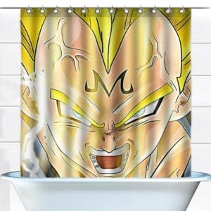 Majin Vegeta Shower Curtain Dragon Ball Z Shut Up And Take My Yen : Anime & Gaming Merchandise