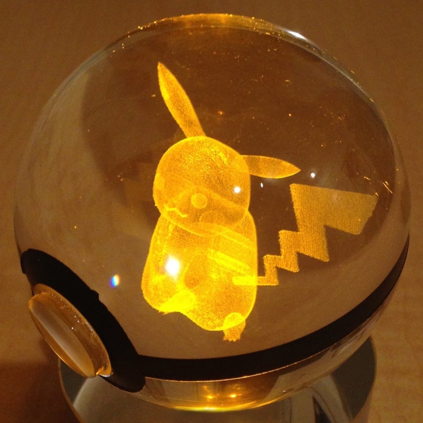 LED Pokeball Pokemon Shut Up And Take My Yen : Anime & Gaming Merchandise