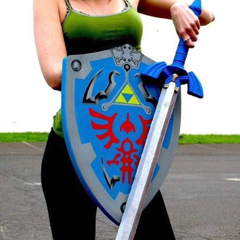 Legend Of Zelda Foam Sword and Shield Set Shut Up And Take My Yen : Anime & Gaming Merchandise