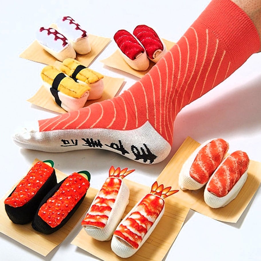 Sushi Socks Shut Up And Take My Yen : Anime & Gaming Merchandise