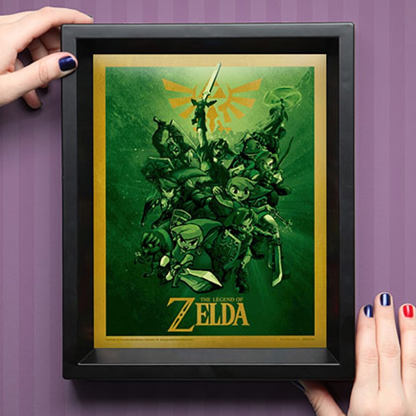 Legend of Zelda 3D Link Lenticular Shut Up And Take My Yen : Anime & Gaming Merchandise