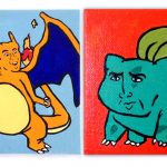 Nicolas Cage Pokemon Paintings