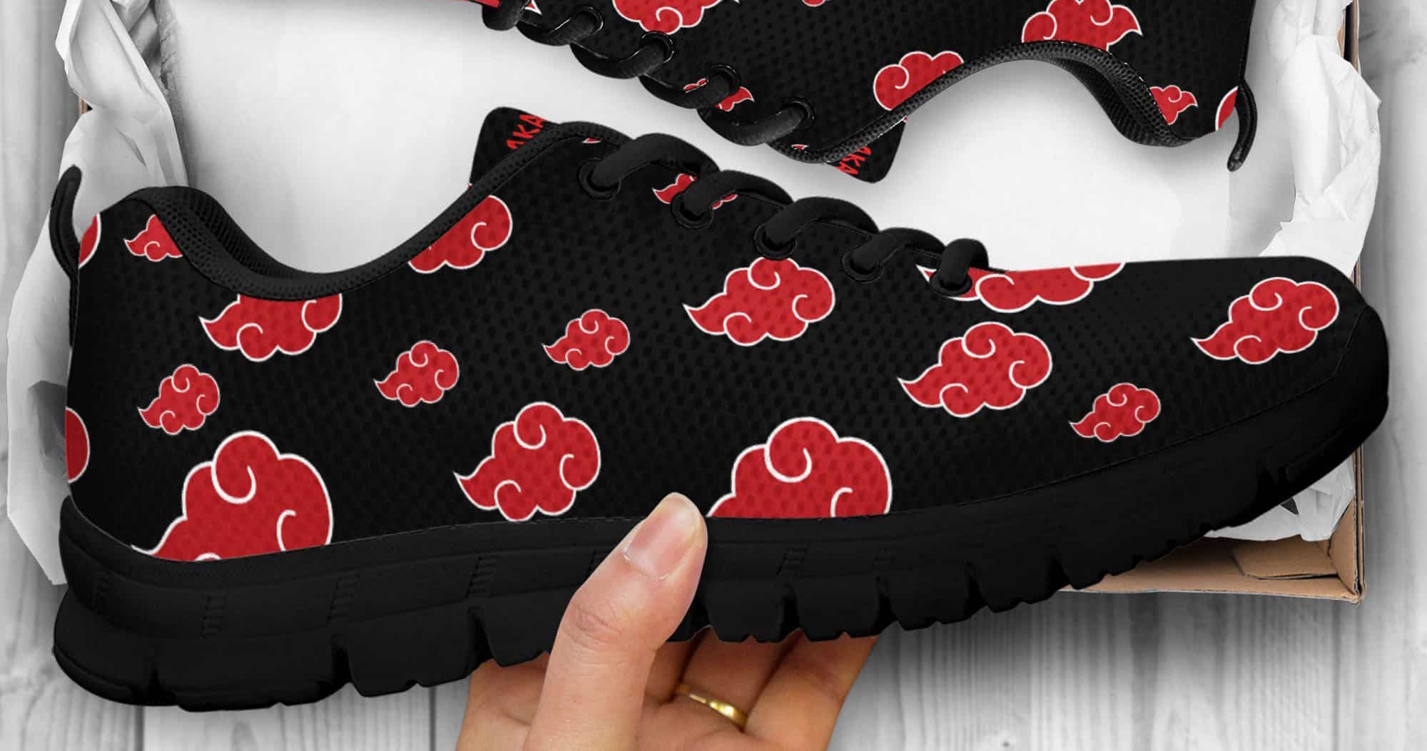 naruto akatsuki shoes shut