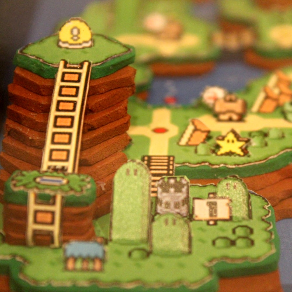 Super Mario World 3D Papercraft