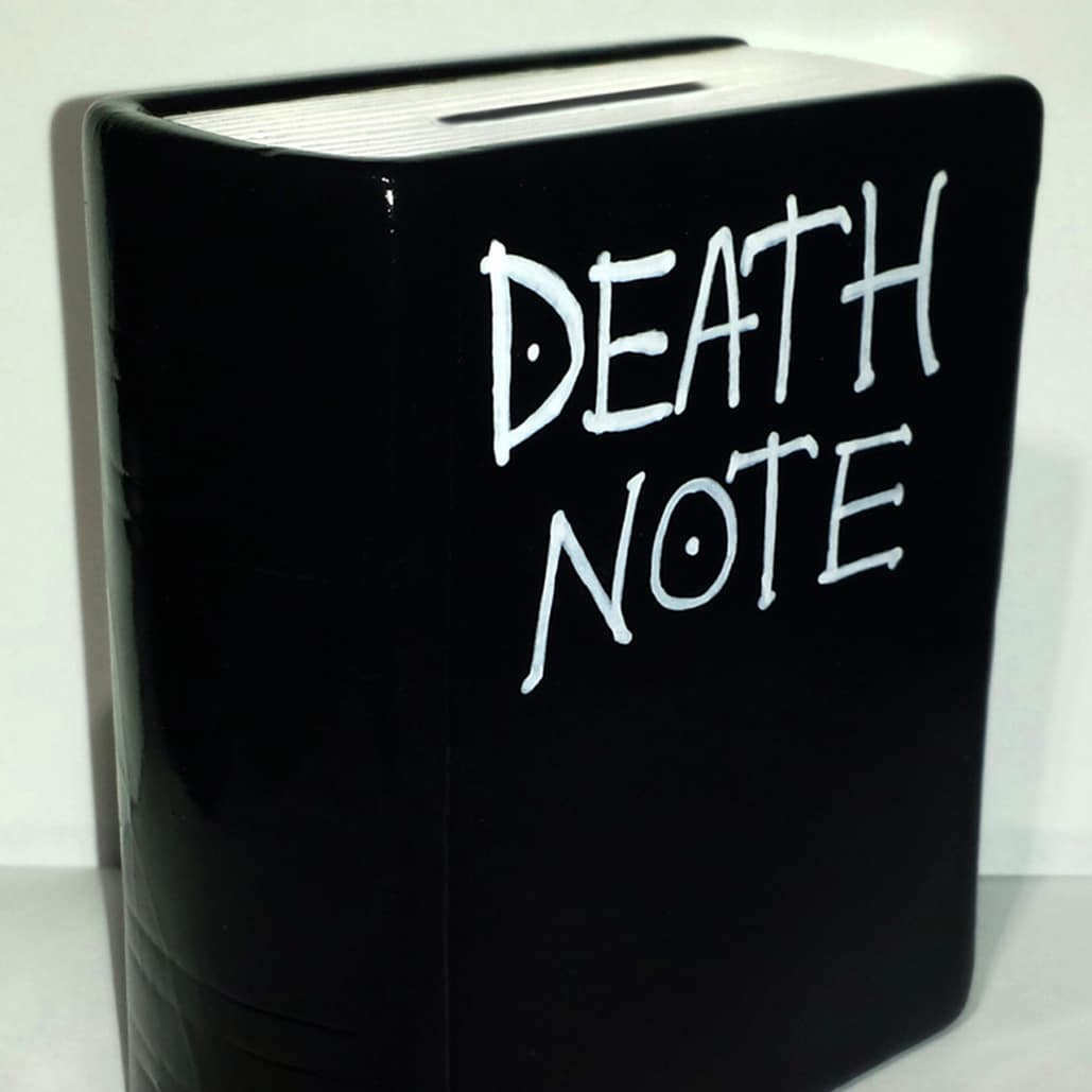 Death Note Coin Bank Shut Up And Take My Yen : Anime & Gaming Merchandise
