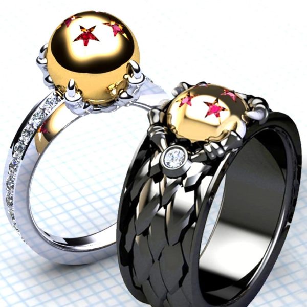 Original Engagement Rings & Wedding Rings Images: Anime Inspired