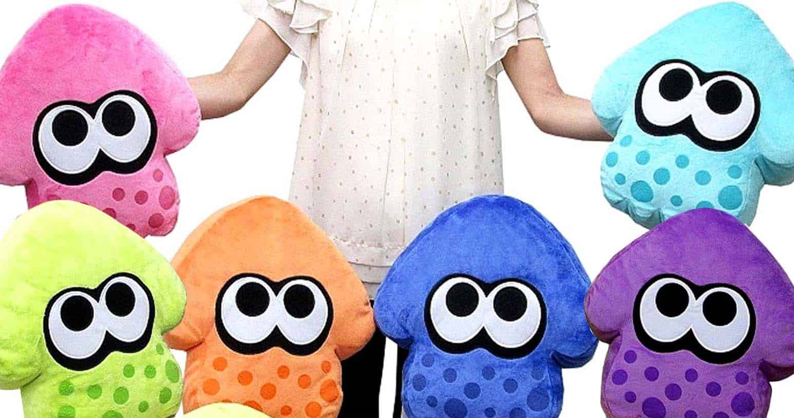 splatoon squid pillow
