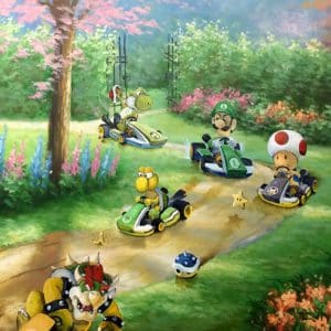 Mario Kart Painting