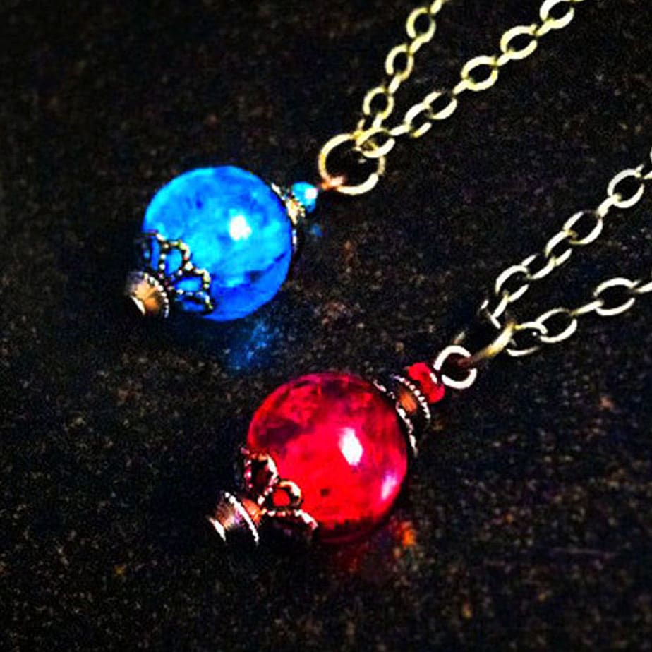 Health And Mana Potion Necklace Shut Up And Take My Yen : Anime & Gaming Merchandise