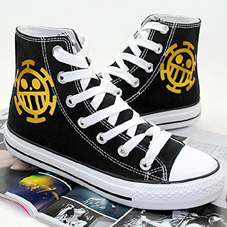 One Piece Canvas Shoes Shut Up And Take My Yen Anime & Gaming