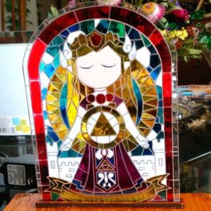 Stained Glass Princess Zelda Lamp Shut Up And Take My Yen : Anime & Gaming Merchandise