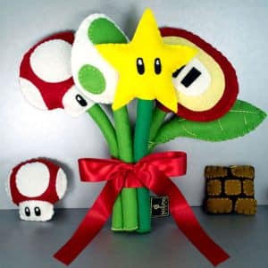 Super Mario Plush Bouquet Shut Up And Take My Yen : Anime & Gaming Merchandise
