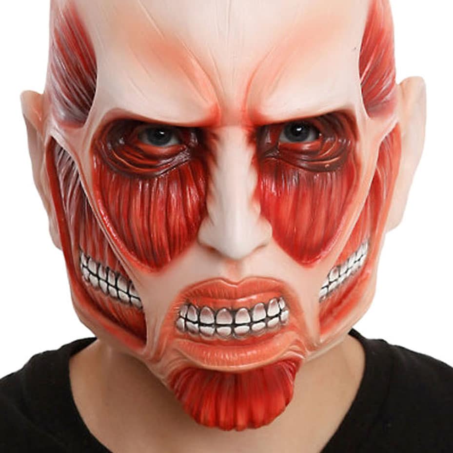 Attack On Titan Colossal Titan Mask Shut Up And Take My Yen : Anime & Gaming Merchandise