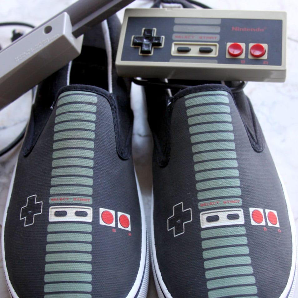 Nintendo Controller Shoes Shut Up And Take My Yen : Anime & Gaming Merchandise