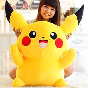 Big Digimon Pikachu Pokemon go Plush Giant Large Stuffed Toy Doll Pillow 60cm A+ 