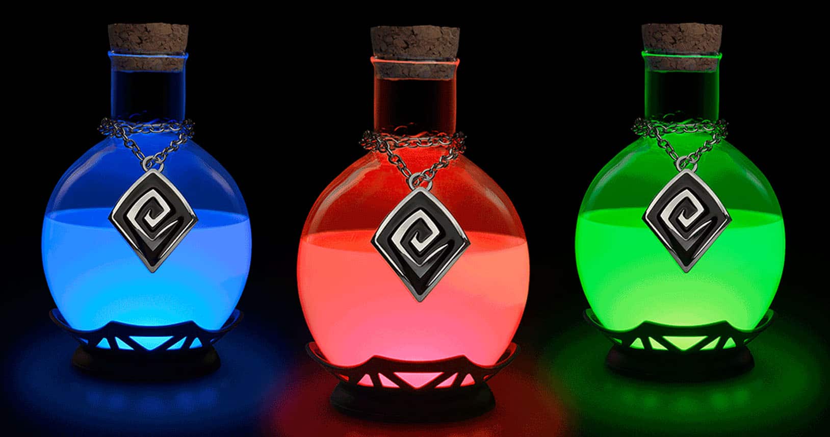 light up led potion lamp