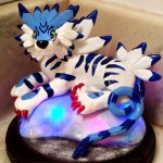 Light-Up Digimon Sculpture Shut Up And Take My Yen : Anime & Gaming Merchandise