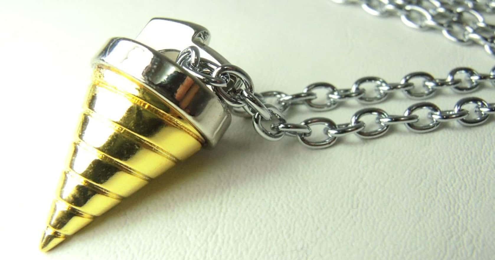 Gurren Lagann Core Drill Necklace Shut Up And Take My Yen