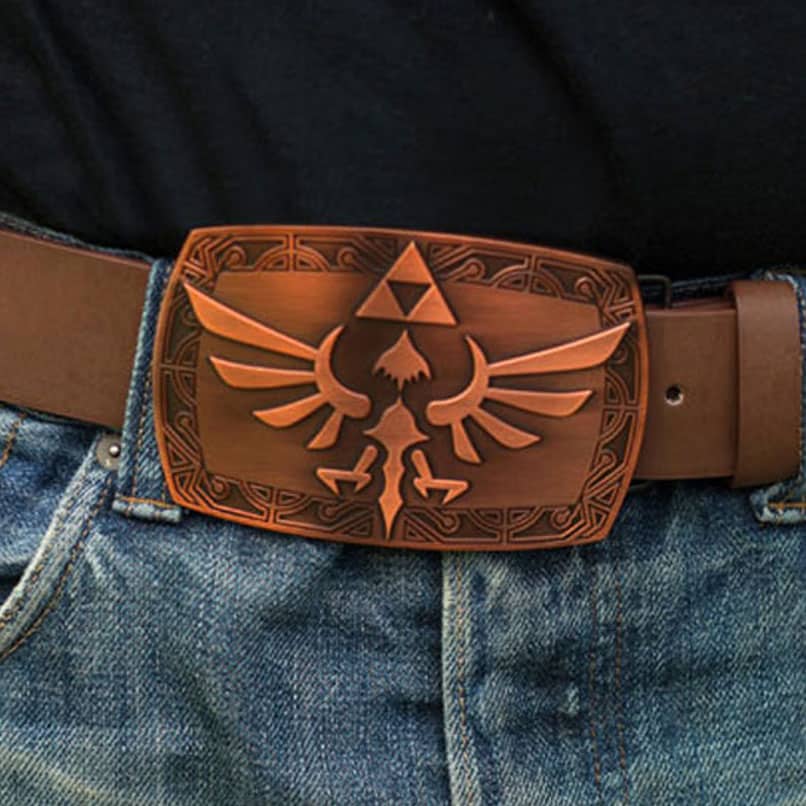 The Legend of Zelda Triforce Belt Buckle 