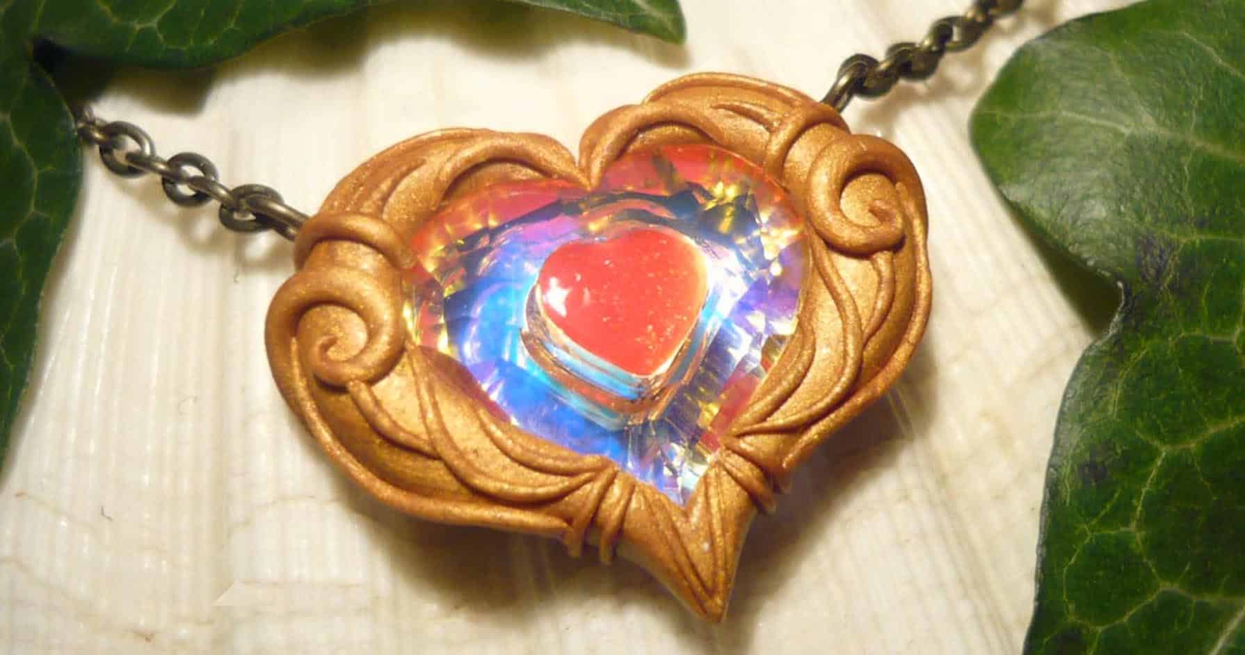 Heart Piece Necklace Shut Up And Take My Yen