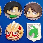 Attack On Titan Edible Cupcake Toppers