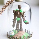 Castle In The Sky Robot Necklace