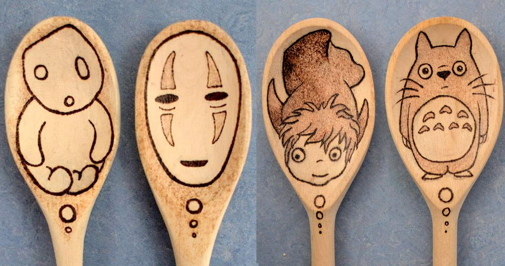 Studio Ghibli Wooden Spoons