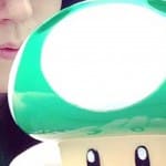 Super Mario 1-Up Mushroom Toothbrush Holder