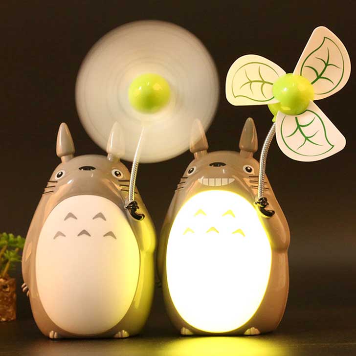 totoro mini fan