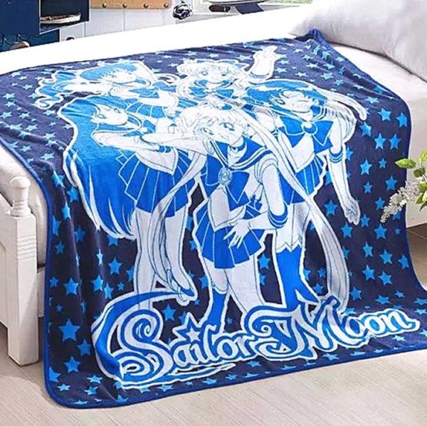 Sailor Moon luna up soft blanket Throws quilt blanket nap 150x120cm 