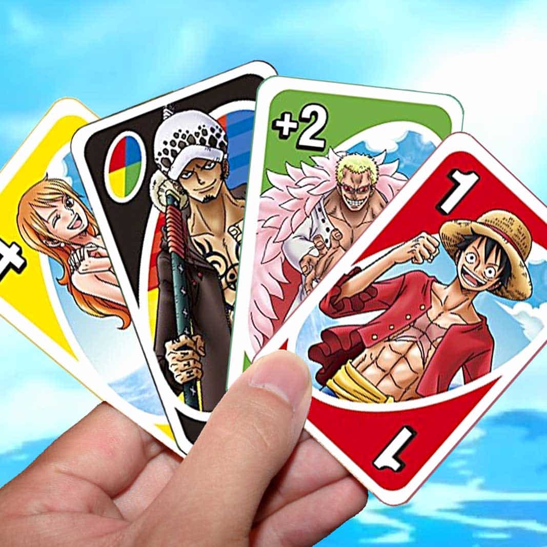 Uno One Piece New World From Japan New Playing Cards