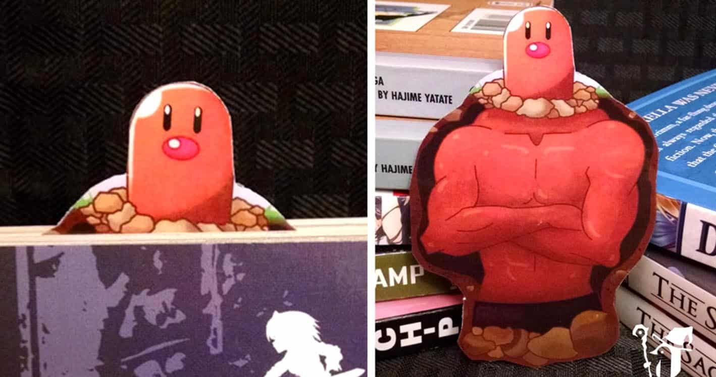 pokemon diglett bookmark shut