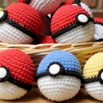 Pokemon Crocheted Pokeballs