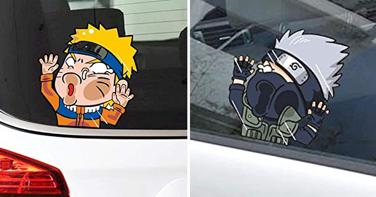 Buy Naruto Hood Seal Shinobi Uzumaki Sasuke Uchiha Kakashi Anime Manga Body Windshield Sticker Decal