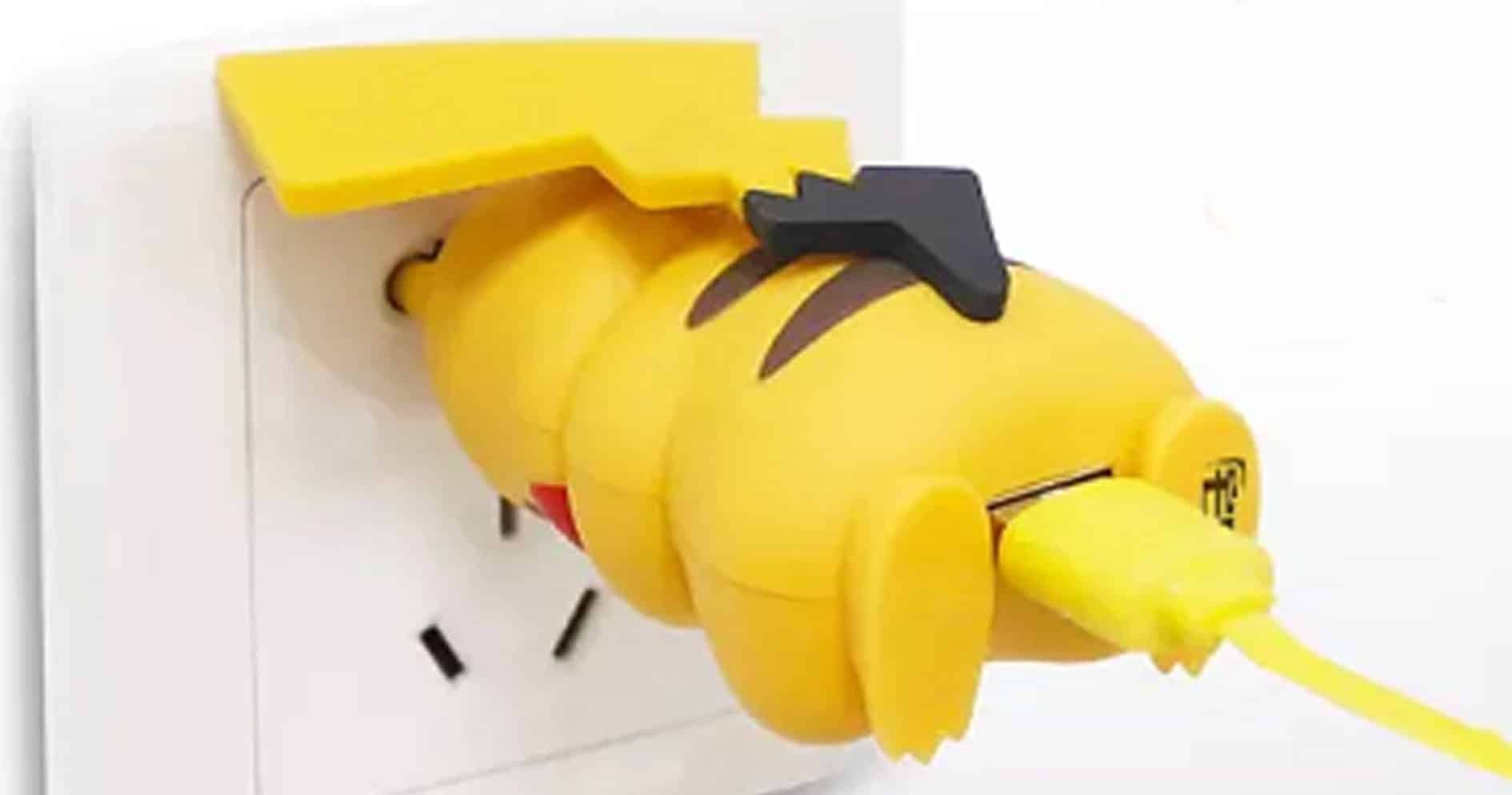 Pikachu Butt Plug Phone Charger