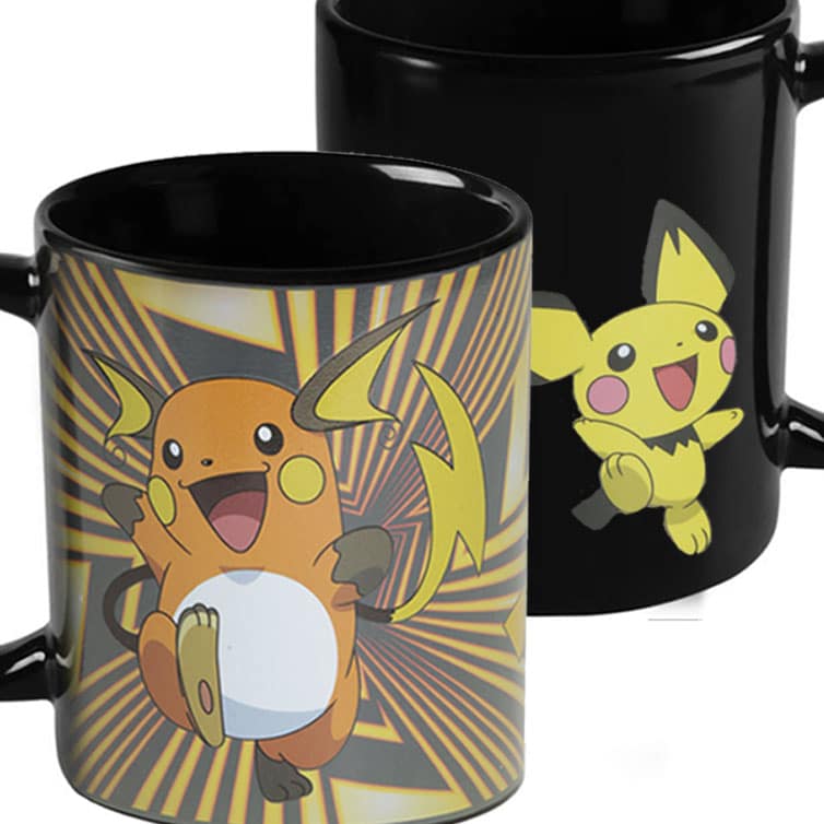 Pokemon Heat Changing Mug Official Licensed Kitchenware Novelty Homeware Gift 