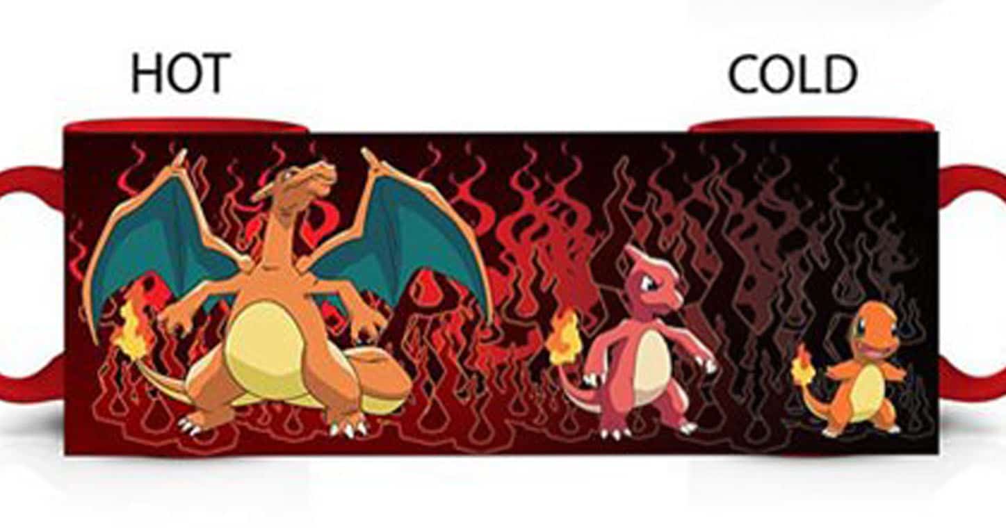 Official Licensed Pokemon Evolve Heat Changing Coffee Tea Mug MGH0039 for sale online 
