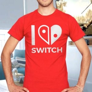 I Heart Nintendo Switch T-Shirt