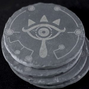 Zelda Sheikah Slate Stone Coasters