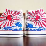 Japanese Hand Painted Shoes