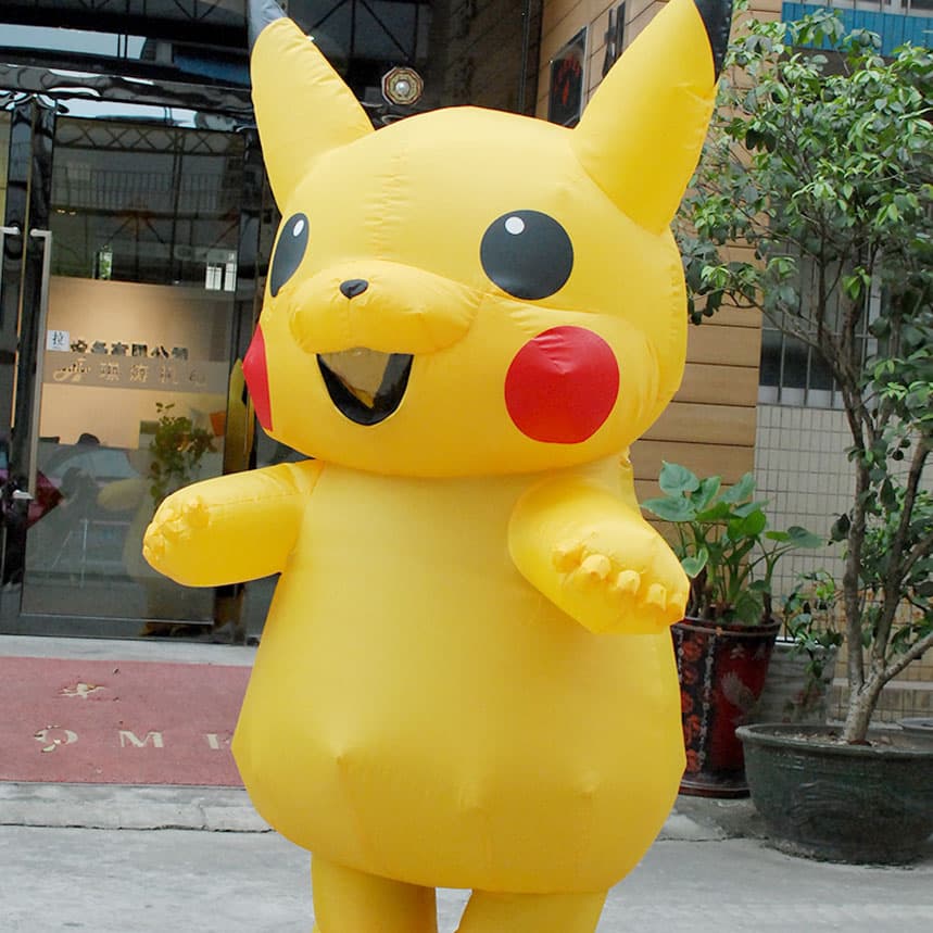 Inflatable Pikachu Costume Shut Up And Take My Yen