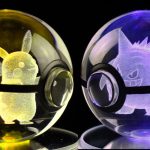 Pokemon LED Crystal Pokeballs