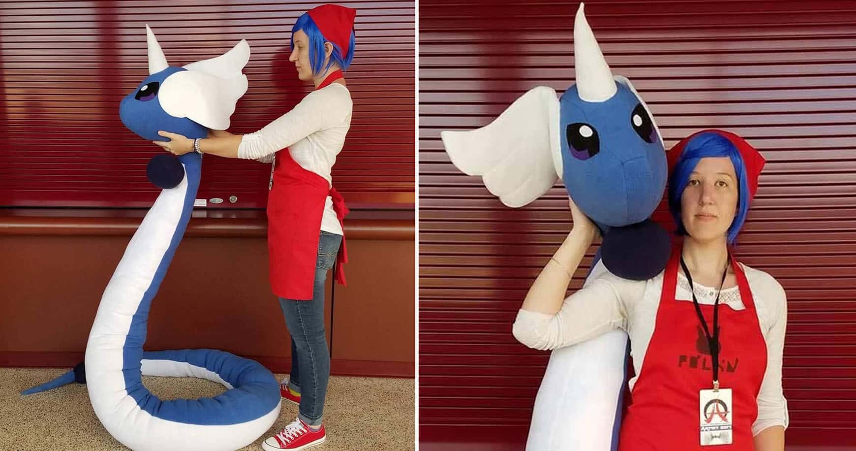 life size dragon plush