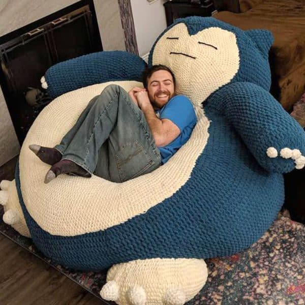 Giant Snorlax Bean Bag Shut Up And Take My Yen