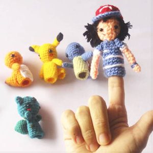 Pokemon Finger Puppets
